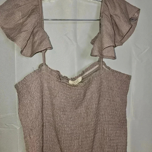 NWT Boutique Brand OODI mauve bohemian style jumpsuit - Picture 5 of 13